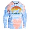 Tie-Dyed Fleece Hooded Sweatshirt Thumbnail