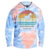 Tie-Dyed Fleece Hooded Sweatshirt Thumbnail