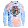 Tie-Dyed Fleece Hooded Sweatshirt Thumbnail