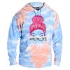 Tie-Dyed Fleece Hooded Sweatshirt Thumbnail