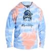 Tie-Dyed Fleece Hooded Sweatshirt Thumbnail