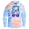 Tie-Dyed Fleece Hooded Sweatshirt Thumbnail