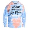 Tie-Dyed Fleece Hooded Sweatshirt Thumbnail