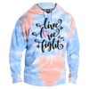 Tie-Dyed Fleece Hooded Sweatshirt Thumbnail