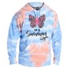 Tie-Dyed Fleece Hooded Sweatshirt Thumbnail