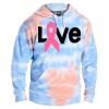 Tie-Dyed Fleece Hooded Sweatshirt Thumbnail