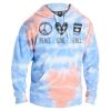 Tie-Dyed Fleece Hooded Sweatshirt Thumbnail