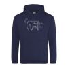 80/20 Midweight College Hooded Sweatshirt Thumbnail