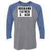 Unisex Triblend Three-Quarter Raglan T-Shirt Thumbnail