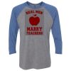 Unisex Triblend Three-Quarter Raglan T-Shirt Thumbnail