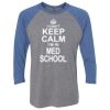 Unisex Triblend Three-Quarter Raglan T-Shirt Thumbnail