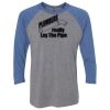 Unisex Triblend Three-Quarter Raglan T-Shirt Thumbnail