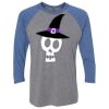 Unisex Triblend Three-Quarter Raglan T-Shirt Thumbnail