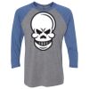 Unisex Triblend Three-Quarter Raglan T-Shirt Thumbnail