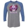 Unisex Triblend Three-Quarter Raglan T-Shirt Thumbnail