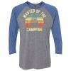 Unisex Triblend Three-Quarter Raglan T-Shirt Thumbnail