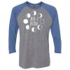 Unisex Triblend Three-Quarter Raglan T-Shirt Thumbnail