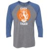 Unisex Triblend Three-Quarter Raglan T-Shirt Thumbnail