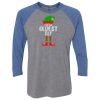 Unisex Triblend Three-Quarter Raglan T-Shirt Thumbnail