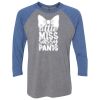 Unisex Triblend Three-Quarter Raglan T-Shirt Thumbnail