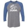 Unisex Triblend Three-Quarter Raglan T-Shirt Thumbnail