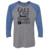 Unisex Triblend Three-Quarter Raglan T-Shirt Thumbnail