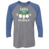 Unisex Triblend Three-Quarter Raglan T-Shirt Thumbnail