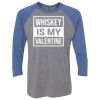 Unisex Triblend Three-Quarter Raglan T-Shirt Thumbnail