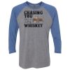 Unisex Triblend Three-Quarter Raglan T-Shirt Thumbnail