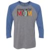 Unisex Triblend Three-Quarter Raglan T-Shirt Thumbnail