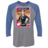 Unisex Triblend Three-Quarter Raglan T-Shirt Thumbnail