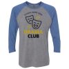 Unisex Triblend Three-Quarter Raglan T-Shirt Thumbnail