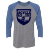 Unisex Triblend Three-Quarter Raglan T-Shirt Thumbnail