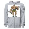 Icon Unisex Lightweight Loopback Terry Full-Zip Hooded Sweatshirt Thumbnail