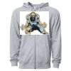 Icon Unisex Lightweight Loopback Terry Full-Zip Hooded Sweatshirt Thumbnail