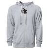 Icon Unisex Lightweight Loopback Terry Full-Zip Hooded Sweatshirt Thumbnail