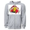 Icon Unisex Lightweight Loopback Terry Full-Zip Hooded Sweatshirt Thumbnail