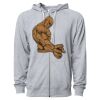 Icon Unisex Lightweight Loopback Terry Full-Zip Hooded Sweatshirt Thumbnail