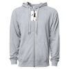 Icon Unisex Lightweight Loopback Terry Full-Zip Hooded Sweatshirt Thumbnail
