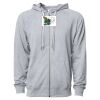 Icon Unisex Lightweight Loopback Terry Full-Zip Hooded Sweatshirt Thumbnail