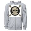 Icon Unisex Lightweight Loopback Terry Full-Zip Hooded Sweatshirt Thumbnail