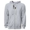 Icon Unisex Lightweight Loopback Terry Full-Zip Hooded Sweatshirt Thumbnail