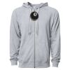 Icon Unisex Lightweight Loopback Terry Full-Zip Hooded Sweatshirt Thumbnail