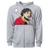 Icon Unisex Lightweight Loopback Terry Full-Zip Hooded Sweatshirt Thumbnail