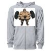 Icon Unisex Lightweight Loopback Terry Full-Zip Hooded Sweatshirt Thumbnail