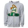 Icon Unisex Lightweight Loopback Terry Full-Zip Hooded Sweatshirt Thumbnail