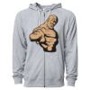 Icon Unisex Lightweight Loopback Terry Full-Zip Hooded Sweatshirt Thumbnail