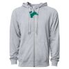 Icon Unisex Lightweight Loopback Terry Full-Zip Hooded Sweatshirt Thumbnail