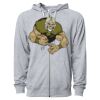 Icon Unisex Lightweight Loopback Terry Full-Zip Hooded Sweatshirt Thumbnail