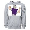 Icon Unisex Lightweight Loopback Terry Full-Zip Hooded Sweatshirt Thumbnail